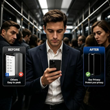 Tempered Privacy Glass for Xiaomi 17T Pro | Klikk Malta