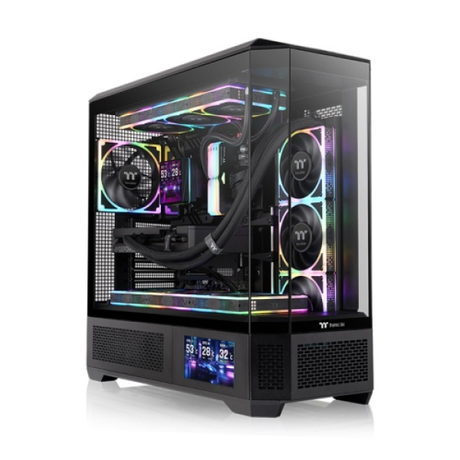 Thermaltake View 600 TG Full Gaming Case Black | Klikk Malta