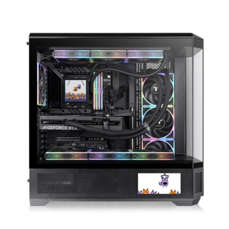 Thermaltake View 600 TG Full Gaming Case Black | Klikk Malta