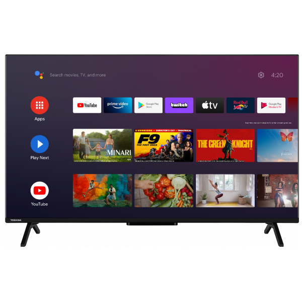 Toshiba 50 inch UHD QLED HDR Smart Android TV | Klikk Malta