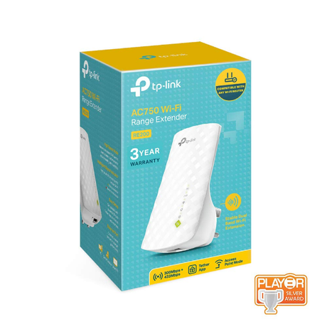 TP-Link 750Mbps Dual-Band Wi-Fi Range Extender | Klikk Malta