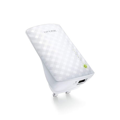 TP-Link 750Mbps Dual-Band Wi-Fi Range Extender | Klikk Malta