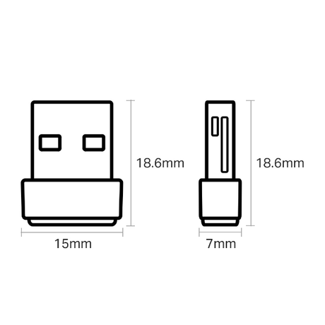 TP-Link AC600 Wireless Nano USB Network Ada... | Klikk Malta