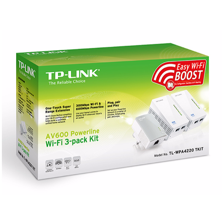 TP-Link AV600 Powerline 300Mbps Wi-Fi Adapt... | Klikk Malta