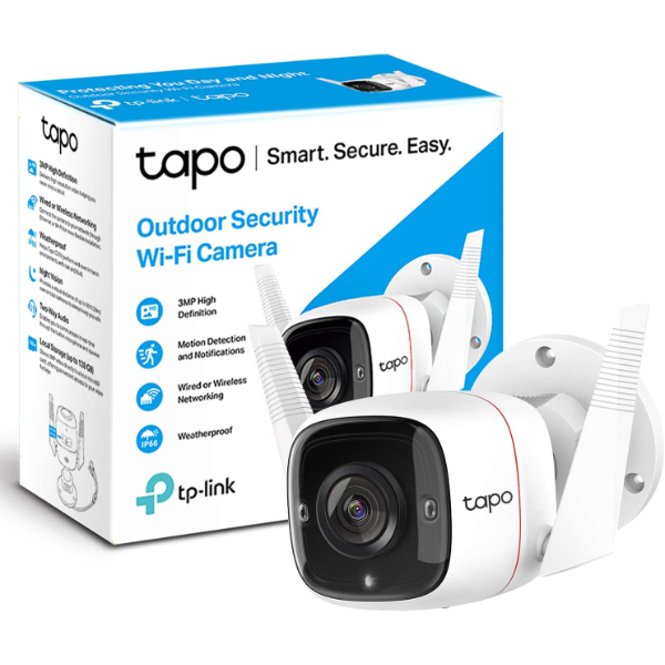 TP-Link C310 Tapo 3MP Outdoor Wi-Fi Cloud C... | Klikk Malta