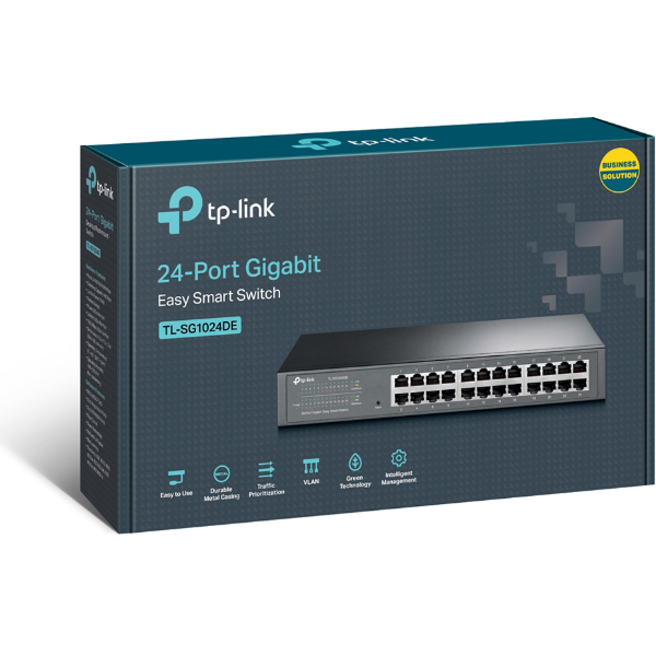 TP-Link Gigabit 24 Port Ethernet Easy Smart... | Klikk Malta