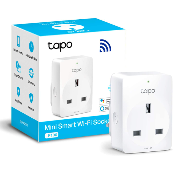 TP-Link Tapo P100 Smart Wi-Fi Plug (1-pack) | Klikk Malta