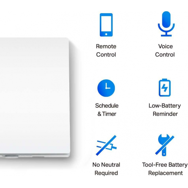 TP-Link Tapo S210 Smart Light Switch, 1-Gan... | Klikk Malta