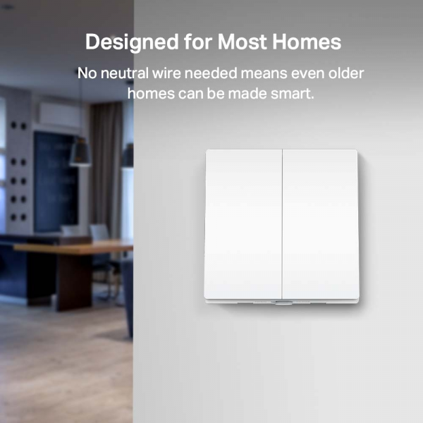 TP-Link Tapo S220 Smart Light Switch 2-Gang... | Klikk Malta
