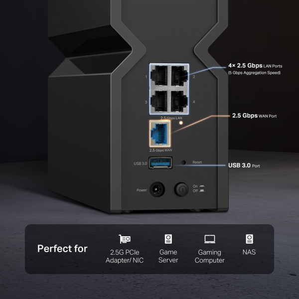 TP-Link Archer BE550 BE9300 Wi-Fi 7 Wireles... | Klikk Malta
