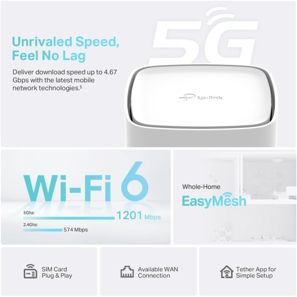 TP-Link Archer NX200 5G AX1800 Wi-Fi 6 Giga... | Klikk Malta