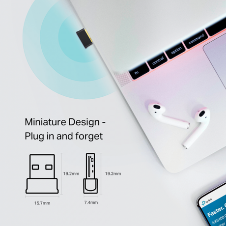 TP-Link Archer T2UB Nano WiFi+Bluetooth 4.2... | Klikk Malta