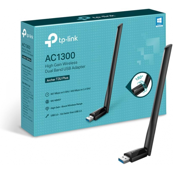 TP-Link Archer T3U Plus AC1300 MU-MIMO Wire... | Klikk Malta