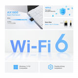 TP-Link Archer TX20U Nano AX1800 USB Wi-Fi ... | Klikk Malta