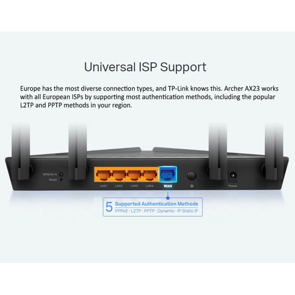 TP-Link AX1800 Dual Band Gigabit Wi-Fi 6 Wi... | Klikk Malta