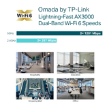TP-Link EAP653 AX3000 Wi-Fi 6 Access Point | Klikk Malta