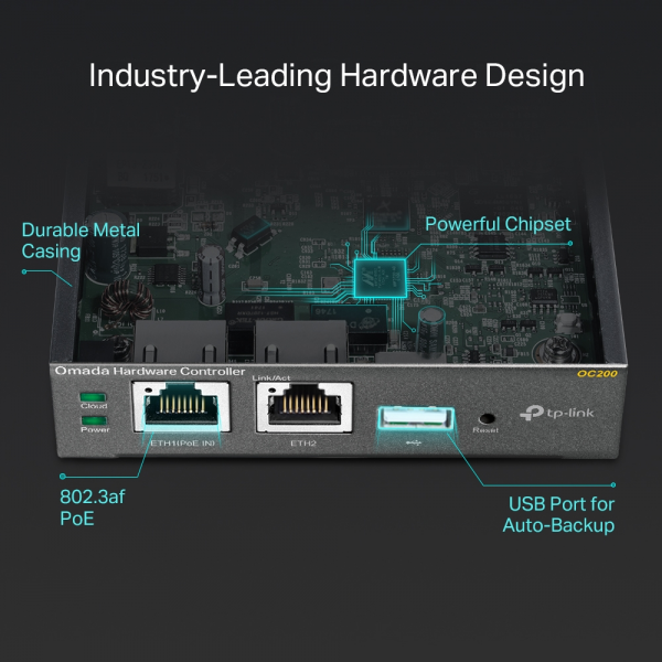 TP-Link Omada OC200 Hardware Cloud Controller | Klikk Malta