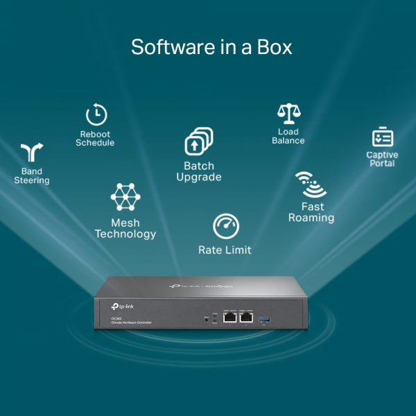 TP-Link Omada OC300 Hardware Cloud Controller | Klikk Malta