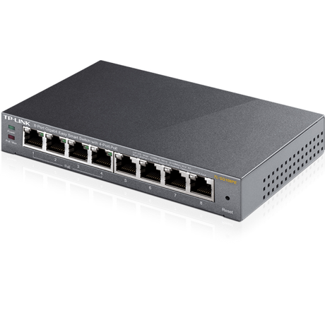 TP-Link SG108PE 8-port Gigabit Smart Switch... | Klikk Malta