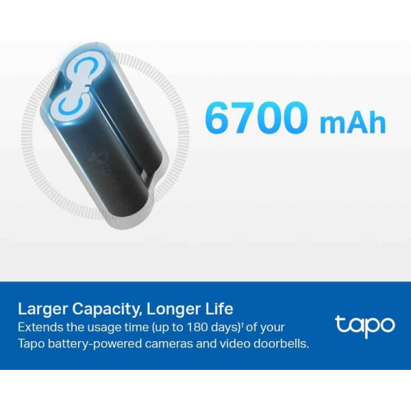 TP-Link TAPO A100 Battery Pack 6700mAh | Klikk Malta