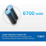 TP-Link TAPO A100 Battery Pack 6700mAh | Klikk Malta