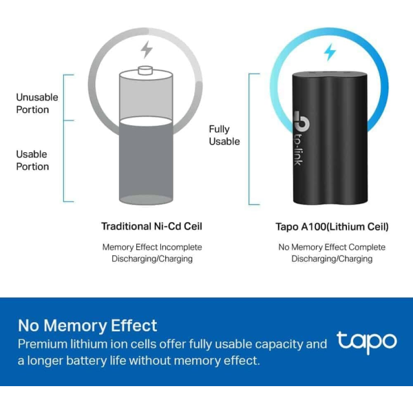 TP-Link TAPO A100 Battery Pack 6700mAh | Klikk Malta