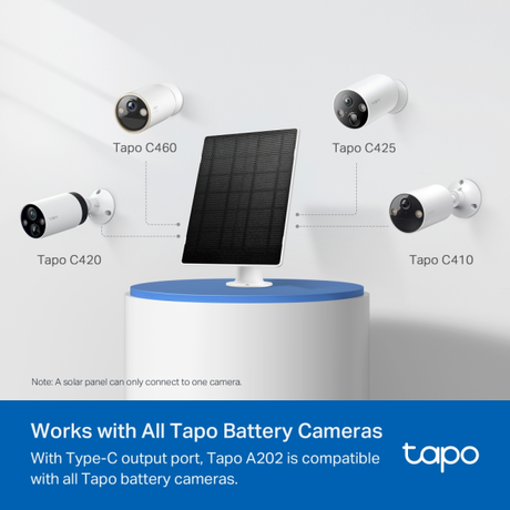 TP-Link TAPO A202 Solar Panel 4.5W | Klikk Malta
