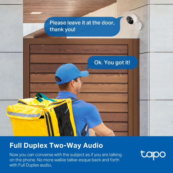 TP-Link Tapo C120 Wireless Camera | Klikk Malta