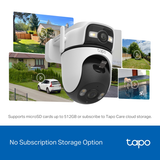 TP-Link TAPO C545D Dual 2K 3MP Outdoor Camera | Klikk Malta