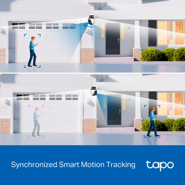 TP-Link TAPO C545D Dual 2K 3MP Outdoor Camera | Klikk Malta