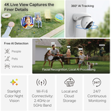 TP-Link TAPO C560WS 4K 8MP Pan/Tilt Outdoor... | Klikk Malta
