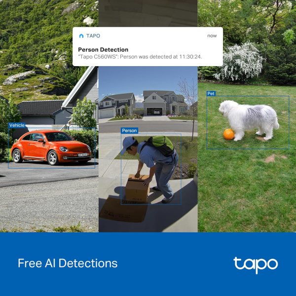 TP-Link TAPO C560WS 4K 8MP Pan/Tilt Outdoor... | Klikk Malta