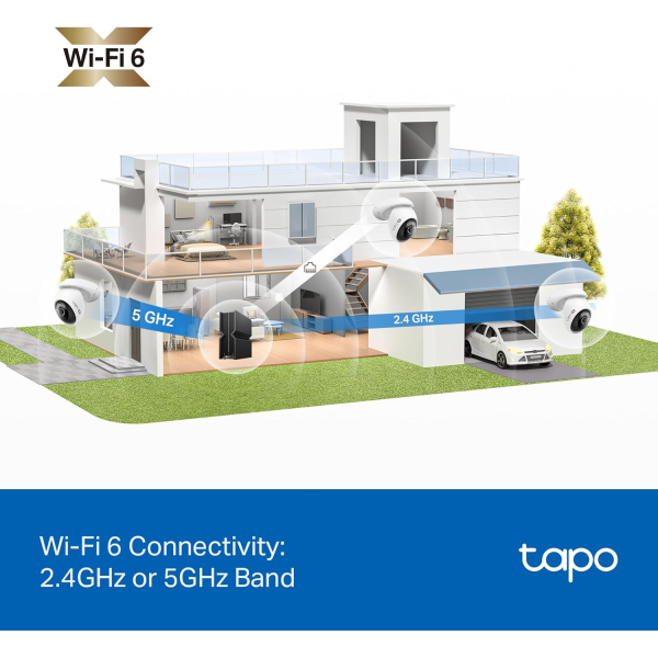 TP-Link TAPO C560WS 4K 8MP Pan/Tilt Outdoor... | Klikk Malta