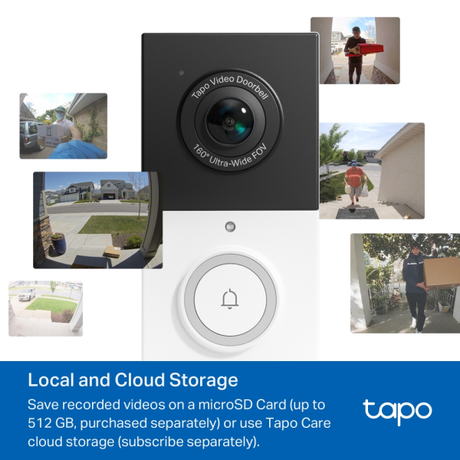 TP-Link TAPO D210 Battery Video Doorbell | Klikk Malta