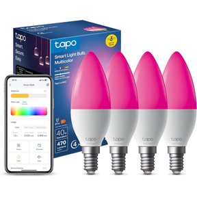 TP-Link Tapo L430C (E14) Smart Wi-Fi Candle... | Klikk Malta