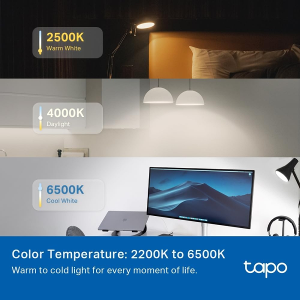 TP-Link Tapo L535E (E27) Smart Wi-Fi LED Bu... | Klikk Malta