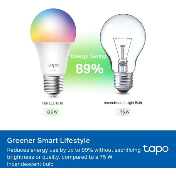 TP-Link Tapo L535E (E27) Smart Wi-Fi LED Bu... | Klikk Malta