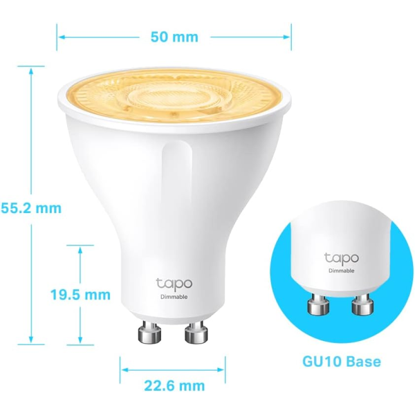 TP-Link Tapo L610 (GU10) Smart Wi-Fi LED Bu... | Klikk Malta
