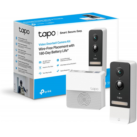 Tp-Link Tapo Smart Video Doorbell Kit 5MP (... | Klikk Malta
