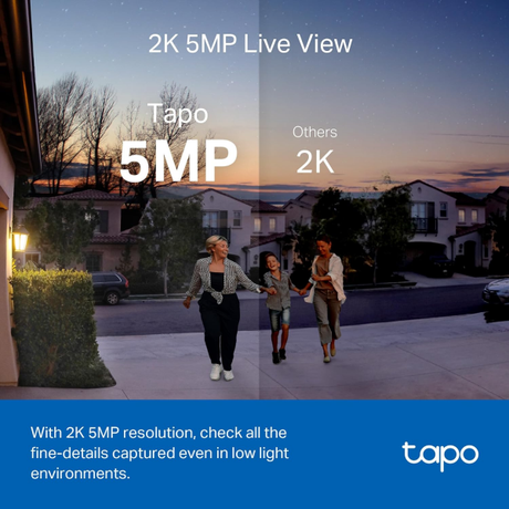Tp-Link Tapo Smart Video Doorbell Kit 5MP (... | Klikk Malta