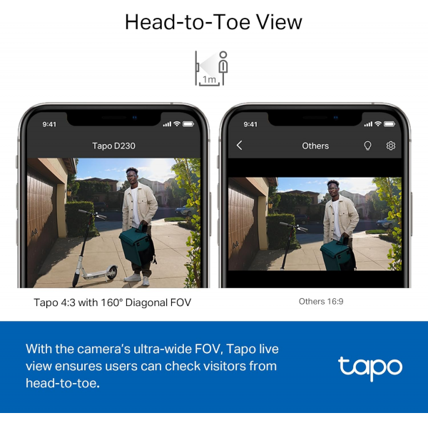 Tp-Link Tapo Smart Video Doorbell Kit 5MP (... | Klikk Malta