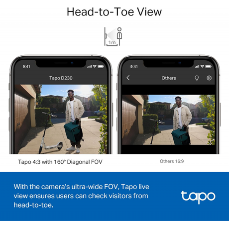 Tp-Link Tapo Smart Video Doorbell Kit 5MP (... | Klikk Malta