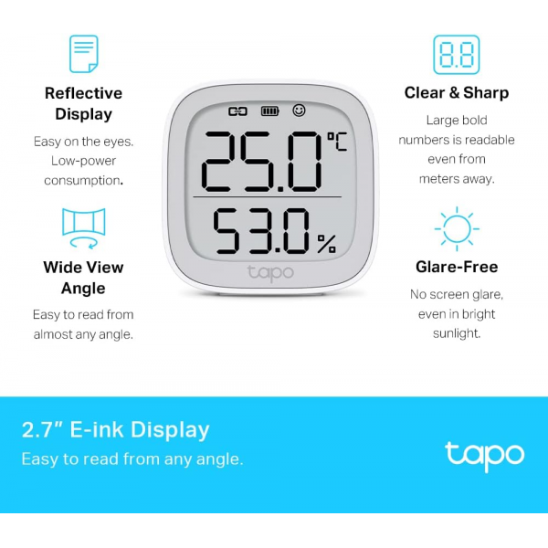 TP-Link Tapo T315 Smart Temperature & Humid... | Klikk Malta