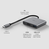 TP-Link UH3020C 3-in-1 USB-C Hub (HDMI 1xUS... | Klikk Malta