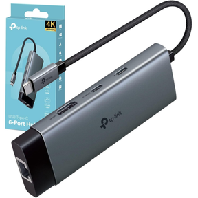 TP-Link UH6120C 6-in-1 USB-C Hub (HDMI 2xUS... | Klikk Malta
