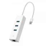 TP-Link USB-C to Gigabit Ethernet & 3-port Hub | Klikk Malta