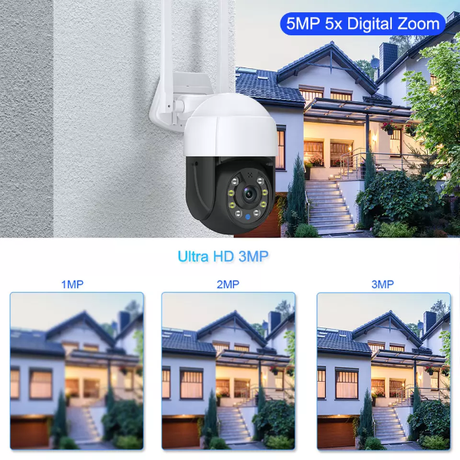 Tuya Pan / Tilt 5MP Outdoor Wi-Fi Cloud Cam... | Klikk Malta