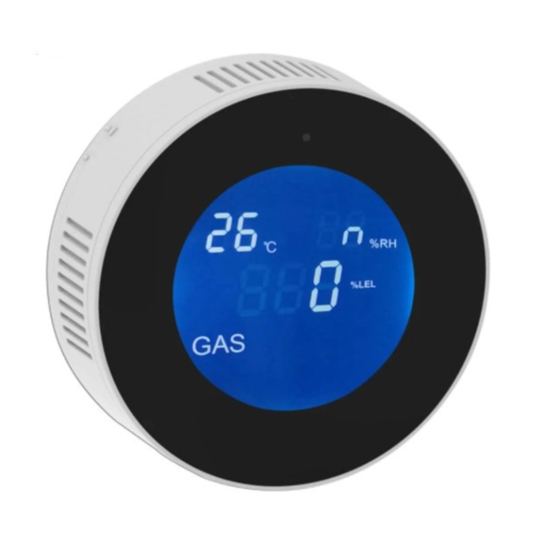 Tuya Smart Wi-Fi Gas Detector with LCD Display | Klikk Malta