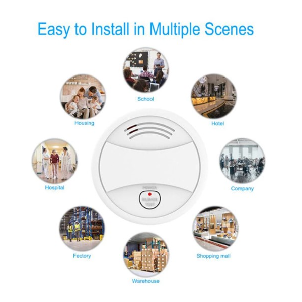 Tuya Smart Wi-Fi Photoelectric Smoke Detector | Klikk Malta
