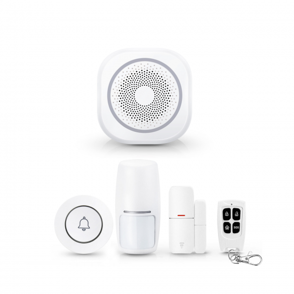 Tuya Smart Alarm System with Doorbell | Klikk Malta